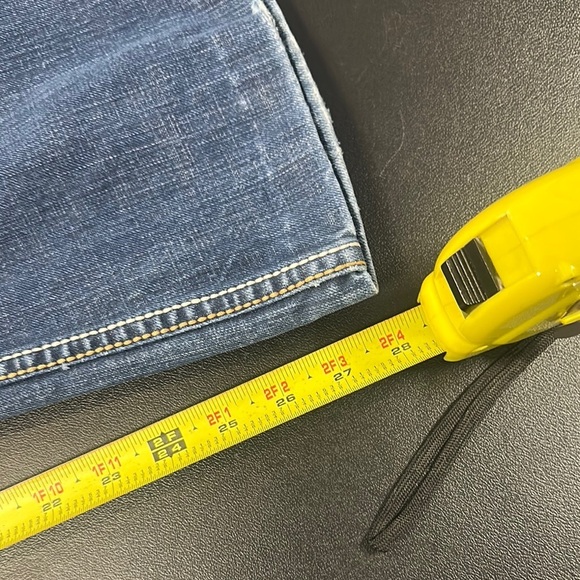 448.  Women's Blue Boot Cut Jeans- altered length - Picture 11 of 11